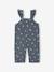 Salopette bébé en twill imprimée gris ardoise 2 - vertbaudet enfant 