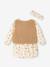 Ensemble robe gilet bandeau bébé fille vanille+vieux rose 7 - vertbaudet enfant 