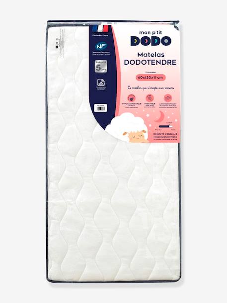 Matelas bébé TENDRE blanc 1 - vertbaudet enfant 