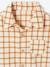 Chemise bébé vichy en velours caramel 4 - vertbaudet enfant 