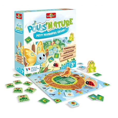 Jeu de cartes - pouss'nature -  fabriqué en france MULTICOLORE 2 - vertbaudet enfant 