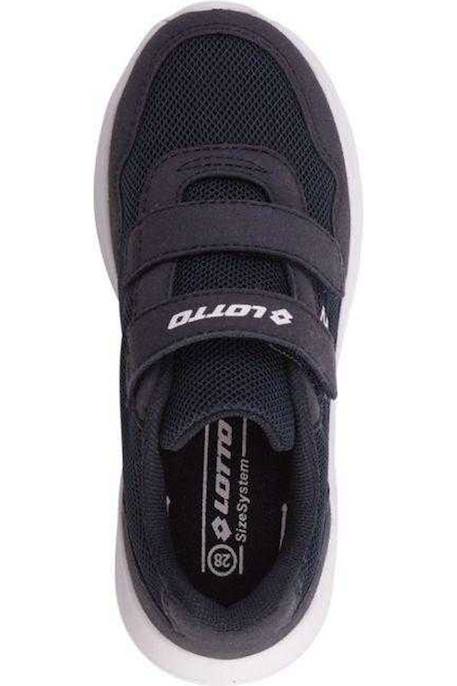 Baskets synthétique connect vl Bleu marine+Noir 4 - vertbaudet enfant 