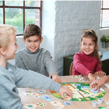 Jeu de cartes -dino picnic - fabriqué en france MULTICOLORE 3 - vertbaudet enfant 