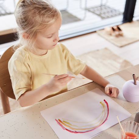 Tapis de créativités Ecru, rose, bleu 2 - vertbaudet enfant 
