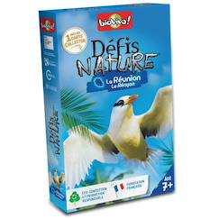 Jouet-Jeu de cartes - défis nature -  réunion -  fabriqué en france