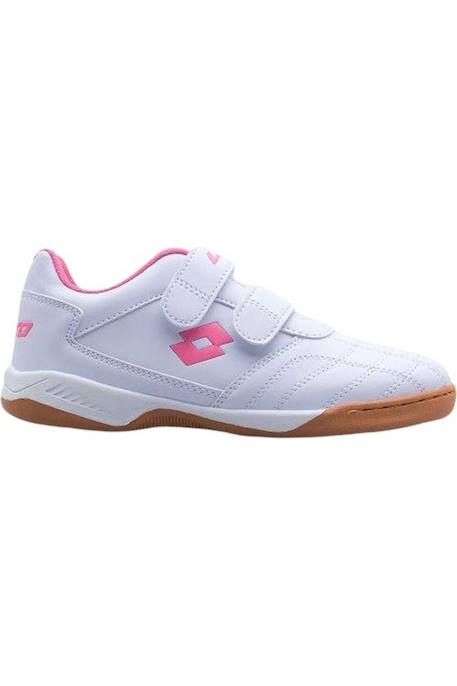 Baskets synthétique packer Blanc / rose 3 - vertbaudet enfant 