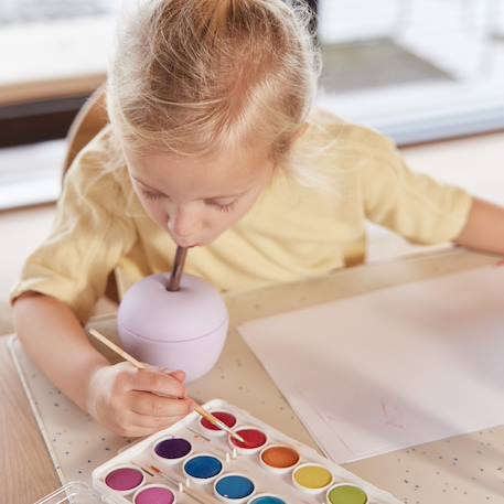 Tapis de créativités Ecru, rose, bleu 4 - vertbaudet enfant 