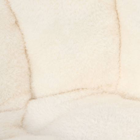 Pouf bouclette soft white Blanc cassé 3 - vertbaudet enfant 