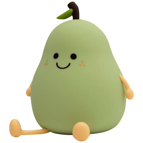 Veilleuse rechargeable poire Vert, jaune, noir 1 - vertbaudet enfant 