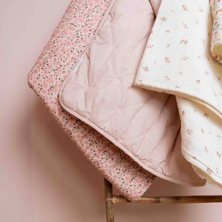 Couverture de berceau Blanc, multicolore+Blanc, rose+Bleu 8 - vertbaudet enfant 