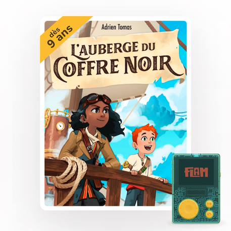 L'auberge du coffre noir - livre audio interactif pour FLAM MULTICOLORE 1 - vertbaudet enfant 