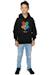 Sweat à capuche coton harry potter Gris chiné+Noir 9 - vertbaudet enfant 