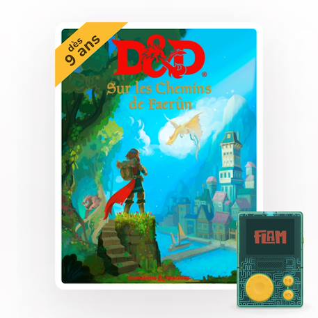 Donjons et dragons - livre audio interactif pour FLAM MULTICOLORE 1 - vertbaudet enfant 