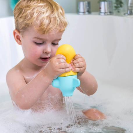 Squezzi sous-marin en silicone pour le bain Jaune 2 - vertbaudet enfant 