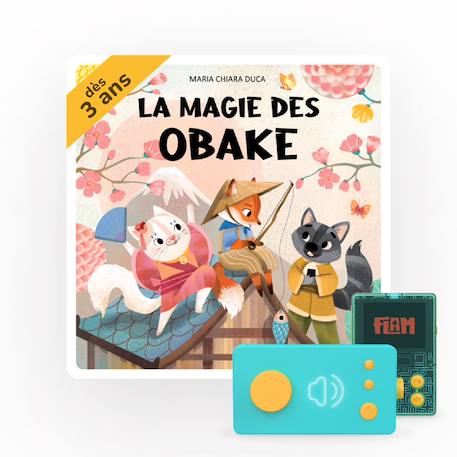 La magie des Obake  - Livre audio interactif pour Ma Fabrique à Histoires MULTICOLORE 1 - vertbaudet enfant 