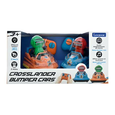 Set 2 voitures et 2 figurines amovibles Crosslander bumpers Multicolore 3 - vertbaudet enfant 