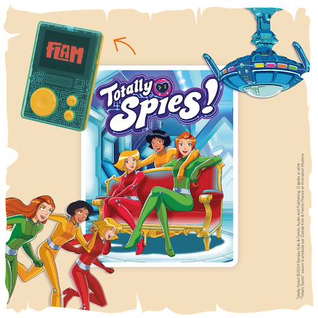 Totally Spies - livre audio interactif pour FLAM MULTICOLORE 2 - vertbaudet enfant 