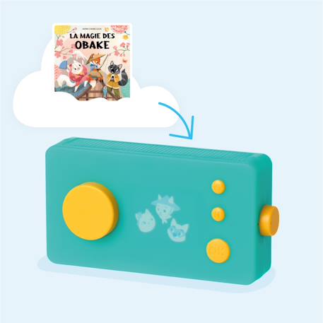 La magie des Obake  - Livre audio interactif pour Ma Fabrique à Histoires MULTICOLORE 3 - vertbaudet enfant 