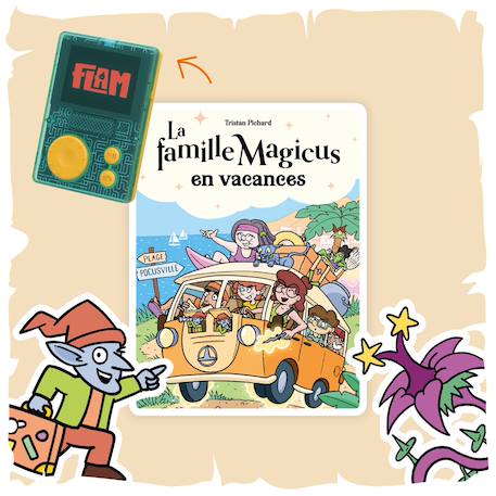 La famille Magicus part en vacances - livre audio interactif pour FLAM MULTICOLORE 2 - vertbaudet enfant 