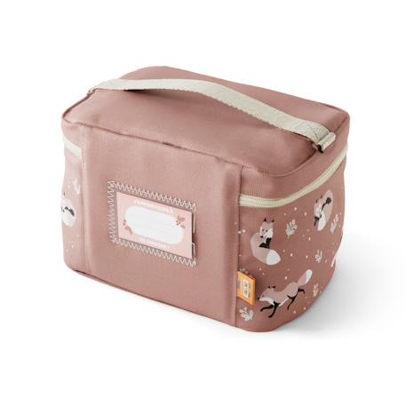Sac repas isotherme 5l frosty Bleu wolf+Cannelle fox+Vert raccoon 10 - vertbaudet enfant 