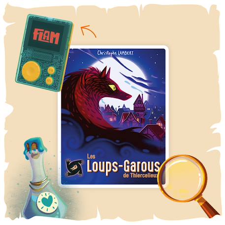 Les loups garous de Thiercelieux - livre audio interactif pour FLAM MULTICOLORE 2 - vertbaudet enfant 