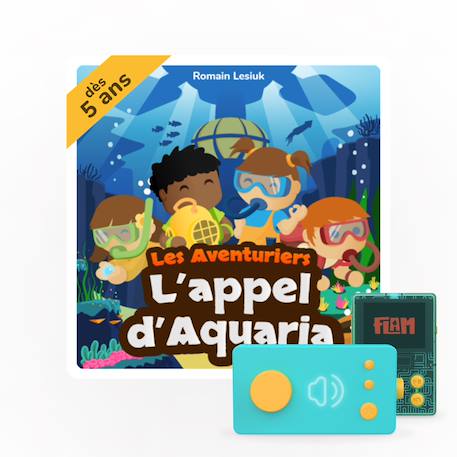 L'appel d'aquaria - Livre audio interactif pour Ma Fabrique à Histoires MULTICOLORE 1 - vertbaudet enfant 
