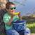 Sac repas isotherme 5l frosty Bleu wolf+Vert raccoon 6 - vertbaudet enfant 