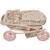 Landau pour poupée somerset Blanc, rose, marron 5 - vertbaudet enfant 