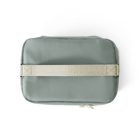 Sac repas isotherme 5l frosty Bleu wolf+Vert raccoon 11 - vertbaudet enfant 