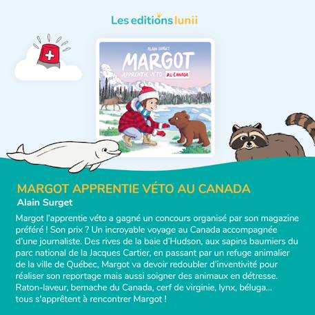 Margot apprentie véto au Canada - Livre audio interactif pour Ma Fabrique à Histoires MULTICOLORE 2 - vertbaudet enfant 