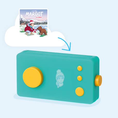 Margot apprentie véto au Canada - Livre audio interactif pour Ma Fabrique à Histoires MULTICOLORE 3 - vertbaudet enfant 