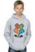 Sweat à capuche coton harry potter Gris chiné+Noir 2 - vertbaudet enfant 
