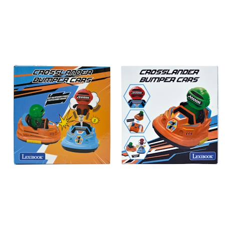 Set 2 voitures et 2 figurines amovibles Crosslander bumpers Multicolore 4 - vertbaudet enfant 