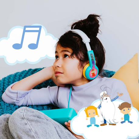Suzanne & Gaston découvrent les 5 sens  - Livre audio interactif pour Ma Fabrique à Histoires MULTICOLORE 4 - vertbaudet enfant 
