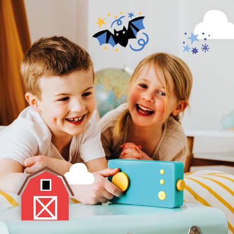 Bienvenue chez les monstres - Livre audio interactif pour Ma Fabrique à Histoires MULTICOLORE 4 - vertbaudet enfant 