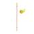 Jeu de balle swingball classic métal Rouge - jaune 3 - vertbaudet enfant 