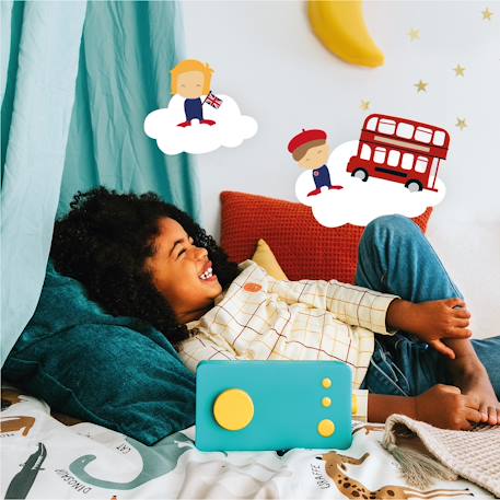 Suzanne & Gaston à Londres - Livre audio interactif pour Ma Fabrique à Histoires MULTICOLORE 4 - vertbaudet enfant 