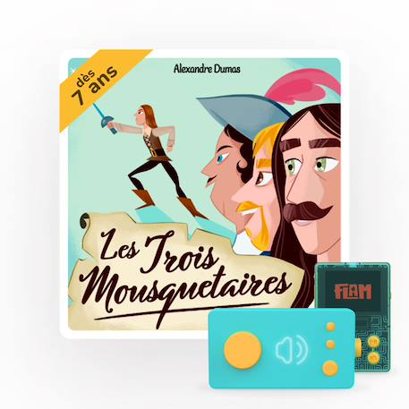 Les trois mousquetaires - Livre audio interactif pour Ma Fabrique à Histoires MULTICOLORE 1 - vertbaudet enfant 