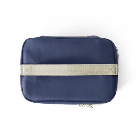 Sac repas isotherme 5l frosty Bleu wolf+Vert raccoon 5 - vertbaudet enfant 