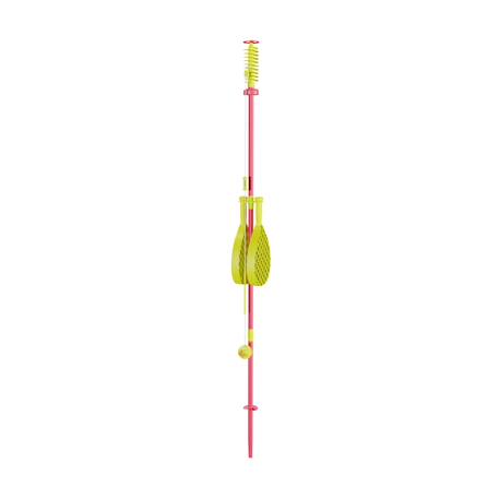 Jeu de balle swingball classic métal Rouge - jaune 4 - vertbaudet enfant 