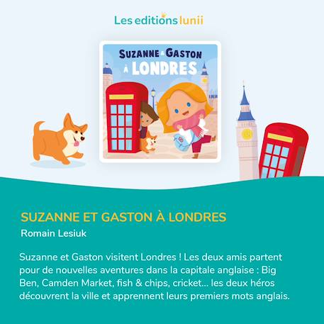 Suzanne & Gaston à Londres - Livre audio interactif pour Ma Fabrique à Histoires MULTICOLORE 2 - vertbaudet enfant 