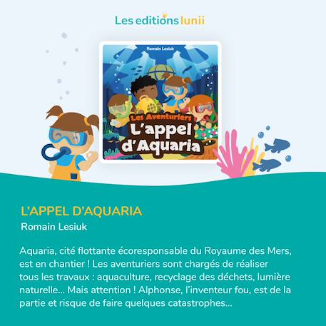 L'appel d'aquaria - Livre audio interactif pour Ma Fabrique à Histoires MULTICOLORE 2 - vertbaudet enfant 