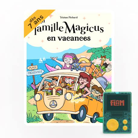 La famille Magicus part en vacances - livre audio interactif pour FLAM MULTICOLORE 1 - vertbaudet enfant 