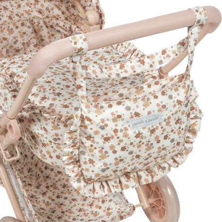 Landau pour poupée somerset Blanc, rose, marron 4 - vertbaudet enfant 