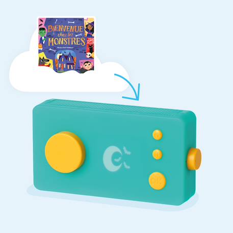 Bienvenue chez les monstres - Livre audio interactif pour Ma Fabrique à Histoires MULTICOLORE 3 - vertbaudet enfant 