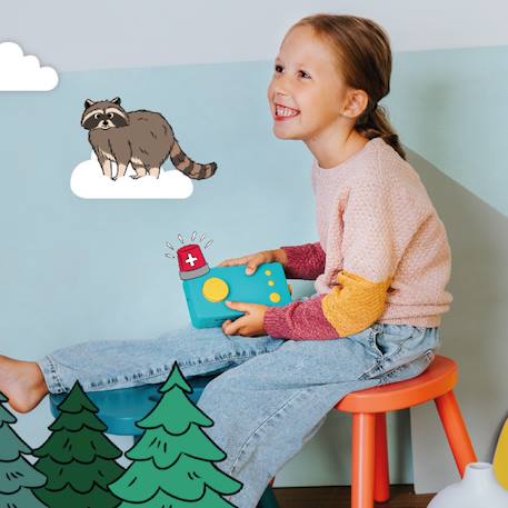 Margot apprentie véto au Canada - Livre audio interactif pour Ma Fabrique à Histoires MULTICOLORE 4 - vertbaudet enfant 