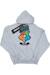 Sweat à capuche coton harry potter Gris chiné+Noir 1 - vertbaudet enfant 