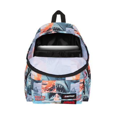Sac à dos  day pak'r Jaws print+Noir+Painte+Shape bleu 3 - vertbaudet enfant 