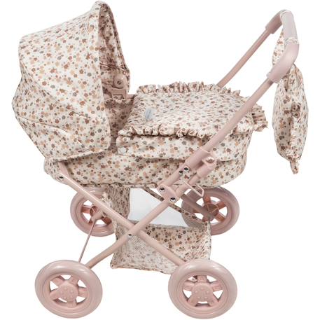 Landau pour poupée somerset Blanc, rose, marron 2 - vertbaudet enfant 