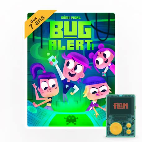 Bug alert - livre audio interactif pour FLAM MULTICOLORE 1 - vertbaudet enfant 